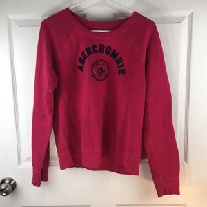 pink abercrombie & fitch sweater